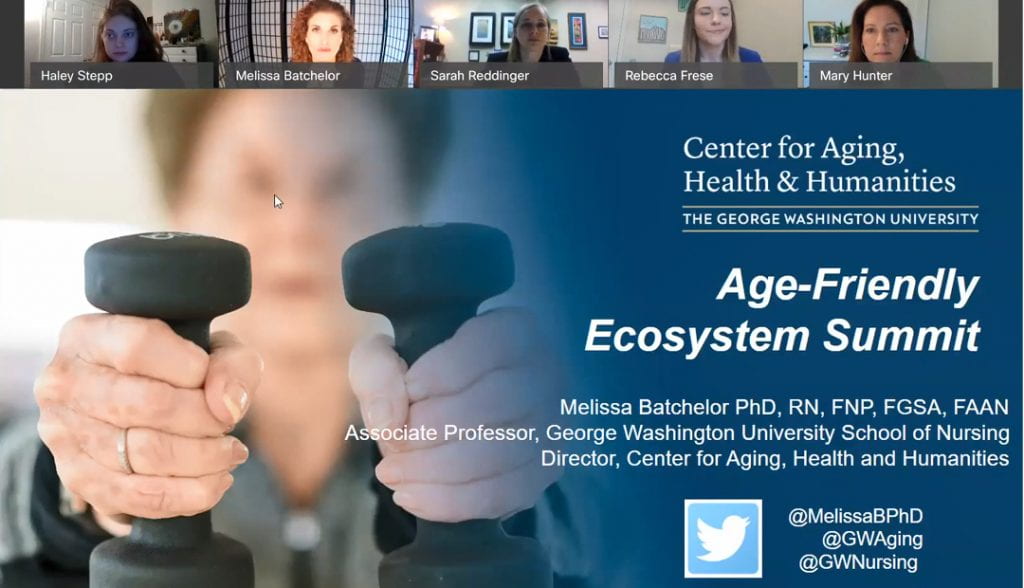 Age-Friendly Ecosystem Summit Screenshot